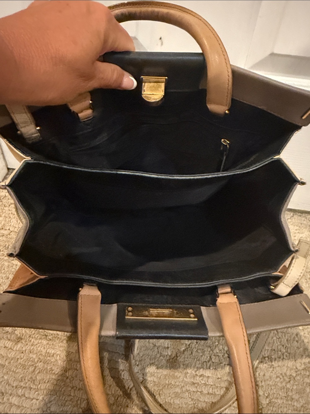 Marc Jacobs ColorBlock Satchel - Picture 12 of 16